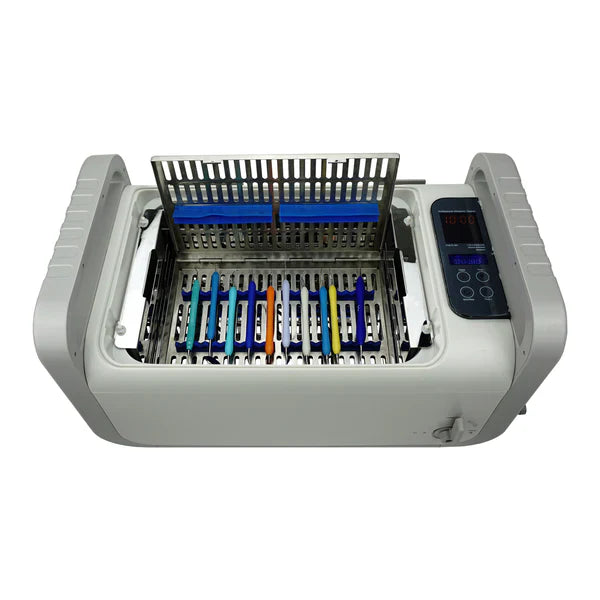 iSonic® Ultrasonic cleaner 2Gal/7.5L for dental, veterinary, tattoo, piercing, surgical & other medical applications, ss basket included PN:4875