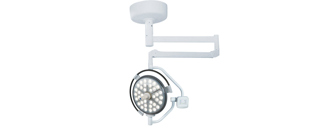 ADS LEO 8'/9/10' Ceiling Mount Led Dental Surgical Light PN:A0601651, A0601652, A0601653