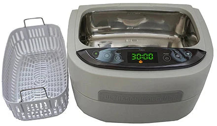 iSonic® Ultrasonic Cleaner, 2.5L/2.6Qt, 110V 60W, 30-minute timer, touch-sensing controls PN:P4821