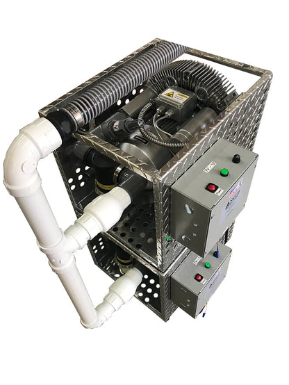 SIERRA TRU-VAC 22 (TV-22) WATER-LESS & OIL-LESS DENTAL VACUUM SYSTEM PN:TV-22
