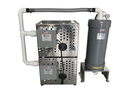SIERRA TRU-VAC 22 (TV-22) WATER-LESS & OIL-LESS DENTAL VACUUM SYSTEM PN:TV-22